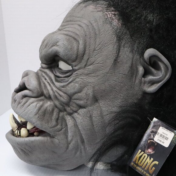 King Kong Latex Large Full Mask Trick or Treat Studios 8th Wonder of the World - Picture 5 of 12